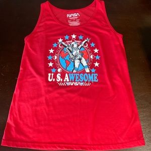 NASA USA 4th of July tank top!